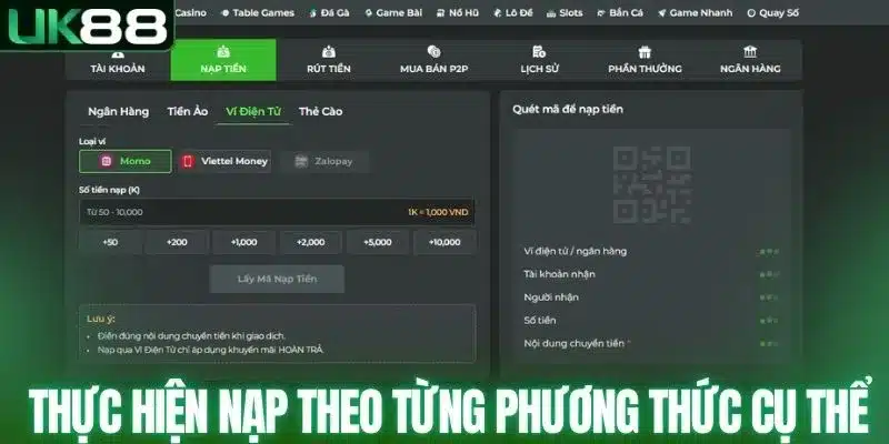 Nạp Tiền UK88 - Hướng Dẫn Nhanh Chóng, An Toàn Cho Người Mới - mapg